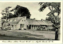 Ocean Pines Motor Court, U. S. 17 Myrtle Beach, SC Postcard Postcard