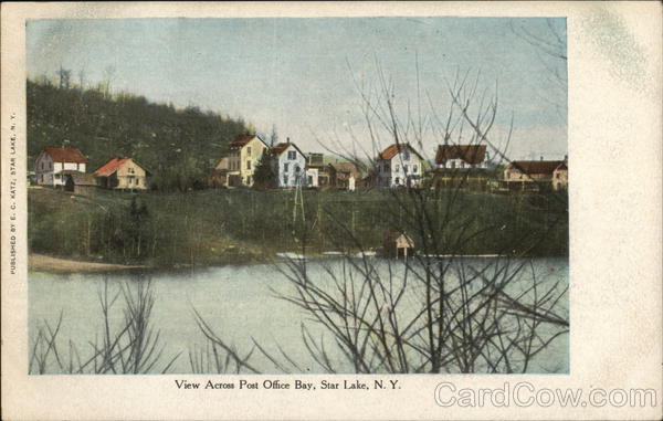 View Across Post Office Bay Star Lake New York