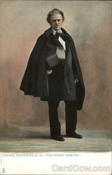 David Warfield as 'The Music Master' Actors