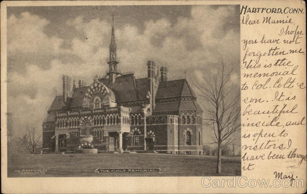 The Colt Memorial Hartford Connecticut