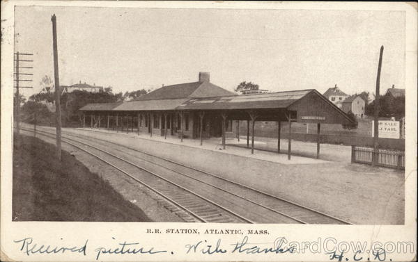 R.R. Station Atlantic Massachusetts