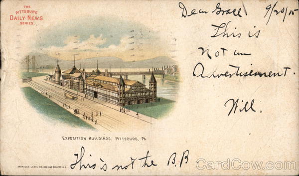 Exposition Buildings Pittsburgh Pennsylvania