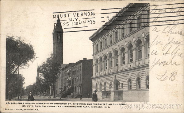 Free Public Library Newark New Jersey