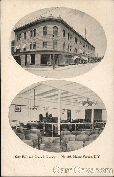 City Hall and Council Chamber Mount Vernon New York