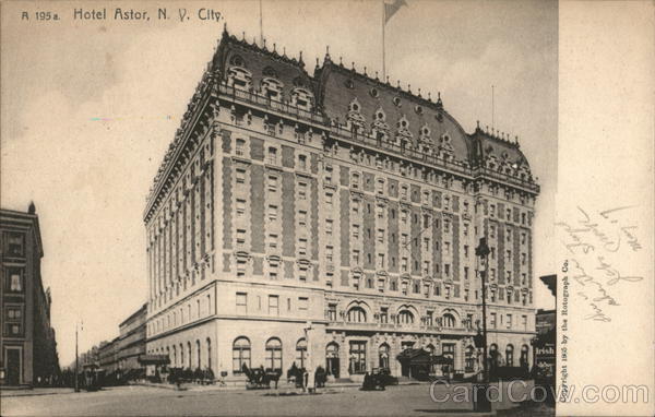 Hotel Astor New York