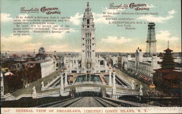 Dreamland - Chutes, Coney Island New York