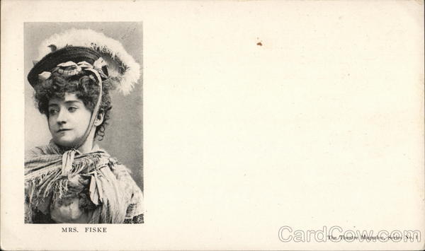 Mrs. Fiske - The Theatre Magazine, Series No. 1 Actresses