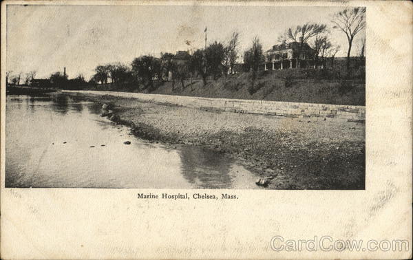 View of Marine Hospital Chelsea Massachusetts
