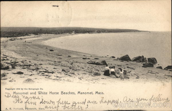 Manomet and White Horse Beaches Massachusetts