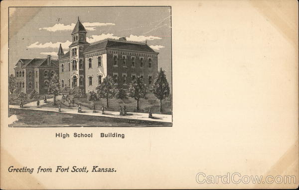 High School Building Fort Scott Kansas