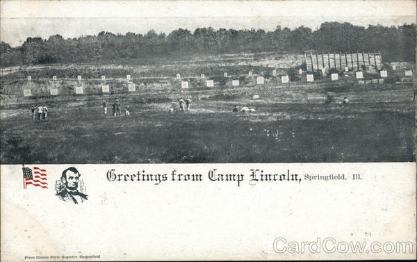 Greetings from Camp Lincoln Springfield Illinois