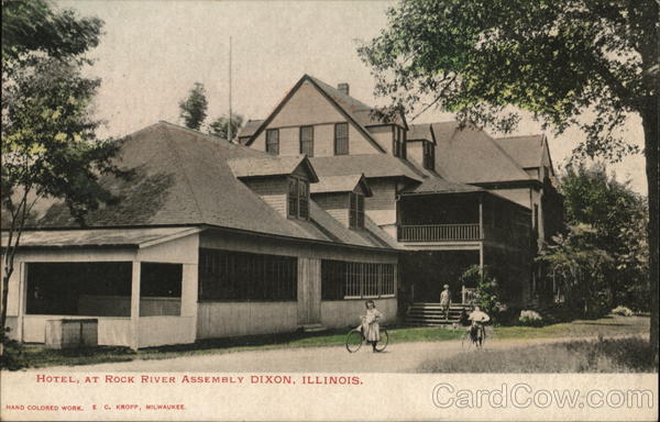 Hotel at Rock River Assembly Dixon Illinois