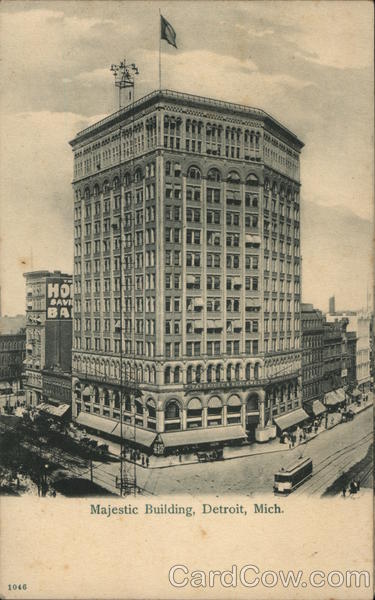View of Majestic Building Detroit Michigan