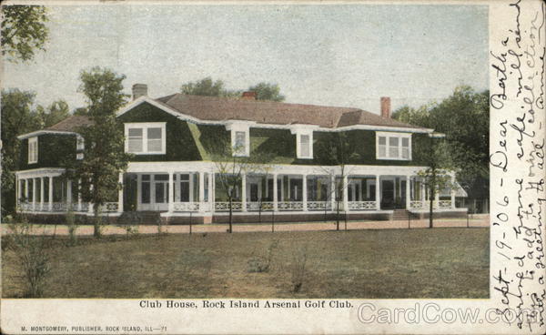 Club House, Rock Island Arsenal Golf Club Illinois