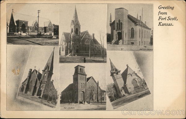 Greeting from Fort Scott Kansas