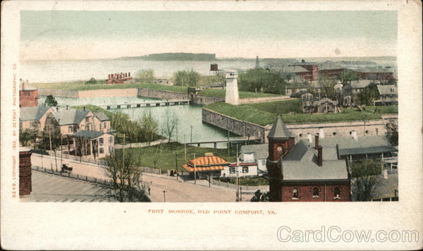 Fort Monroe Old Point Comfort Virginia