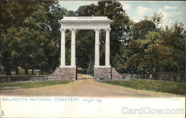 Arlington National Cemetery, Sheridan Gate Virginia