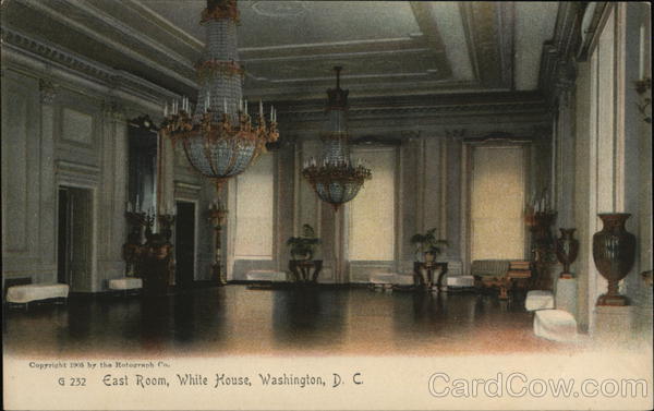 East Room of the White House Washington District of Columbia