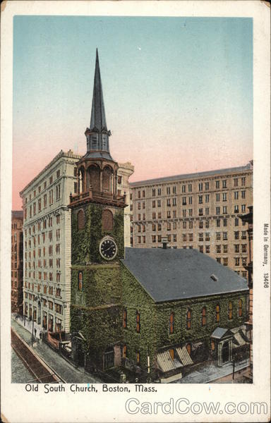 Old South Church Boston Massachusetts