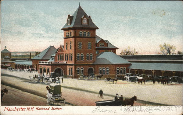 Railroad Station Manchester New Hampshire