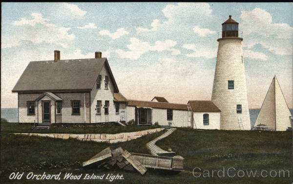 Wood Island Light Old Orchard Beach Maine