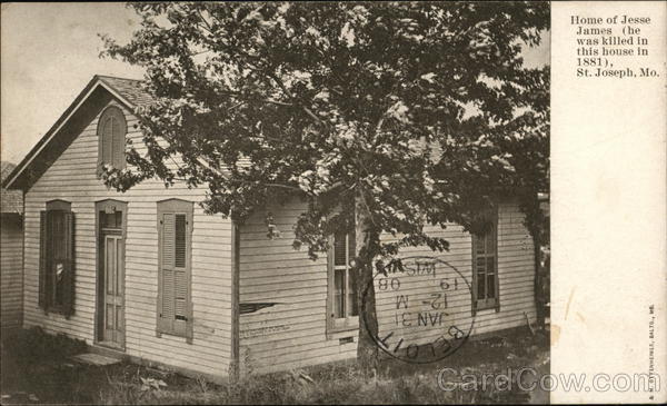 Home of Jesse James St. Joseph Missouri