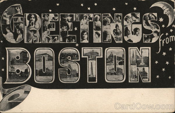 Greetings From Boston Massachusetts