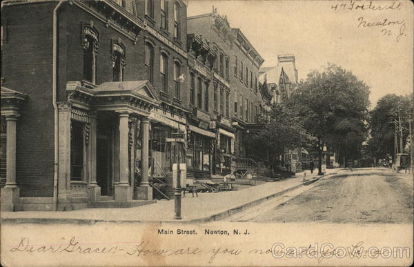 Main Street Newton New Jersey