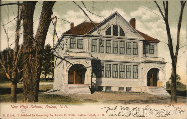 New High School Salem New Hampshire