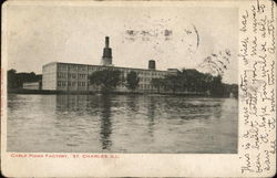 Cable Piano Factory St. Charles, IL Postcard Postcard Postcard