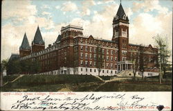 Holy Cross College Worcester, MA Postcard Postcard Postcard