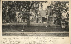 Baptist Church Postcard