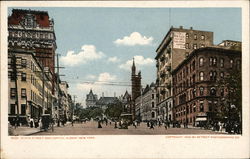 State Street and Capitol Postcard