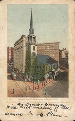 Old South Church with New Old South Building Postcard