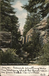 Maine, Cleft Rock Squirrel Island Postcard