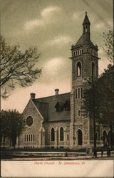 North Church St. Johnsbury, VT Postcard Postcard Postcard