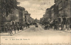 S. Main Street Mount Vernon, OH Postcard Postcard Postcard