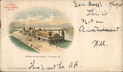Exposition Buildings Pittsburgh, PA Postcard Postcard Postcard