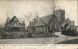 St. John's Church & Rectory Larchmont, NY Postcard Postcard Postcard