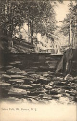View of Seton Falls Postcard