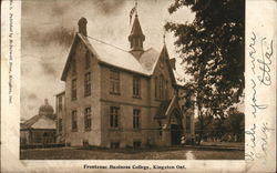 Frontenac Business College Kingston, ON Canada Ontario Postcard Postcard Postcard