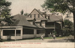 Hotel at Rock River Assembly Postcard