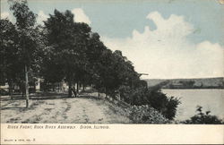 River Front, Rock River Assembly Postcard