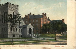 St. Mathias Church, Brownell Hall Omaha, NE Postcard Postcard Postcard