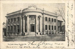 The Public Library Hannibal, MO Postcard Postcard Postcard