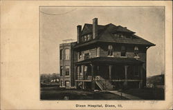 Dixon Hospital Postcard