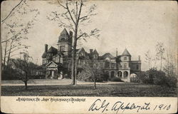 John Wanamaker's Residence Postcard