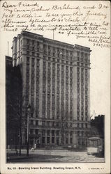 Bowling Green Building Postcard