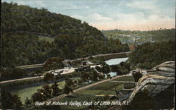 View of Mohawk Valley Little Falls, NY Postcard Postcard Postcard