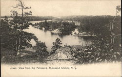 View from the Palisades Postcard